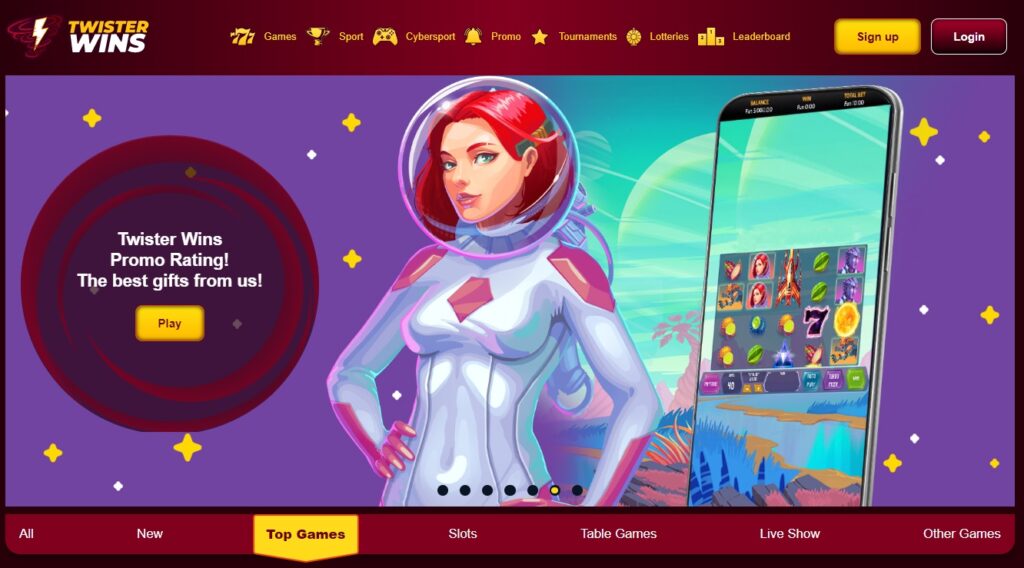 Experience the Thrills of Online Casino Twister Wins 9